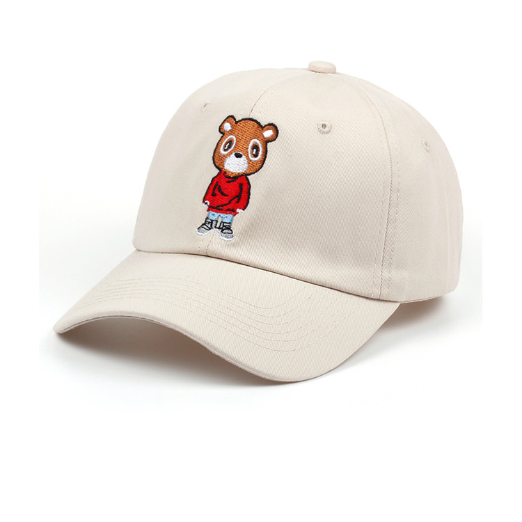 Cheap 100% Cotton Childrens Fitted Hats Sports Cap Plain custom Embroidered logo wholesale