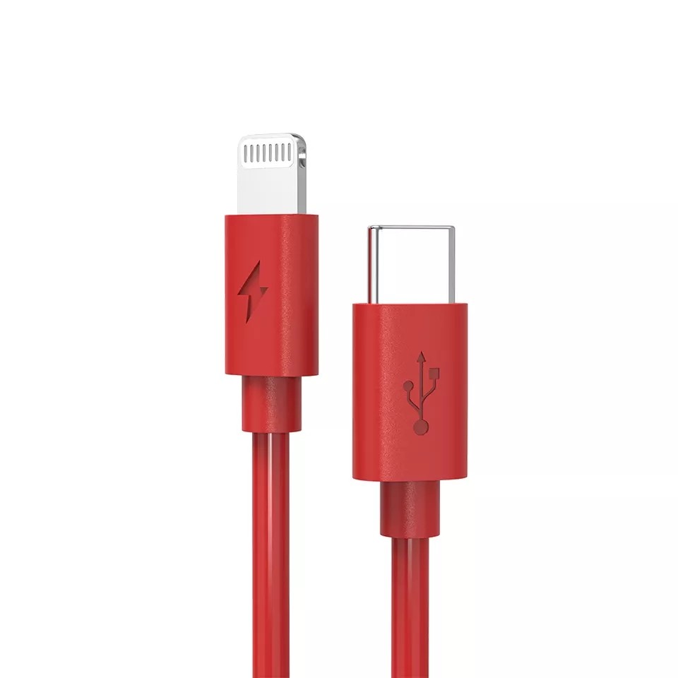 Type C To Lightning Straight USB Cable For Phone Fast Charging 1m 2m for sale