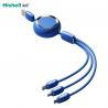Multicolor Retractable Mobile Phone Charger for sale