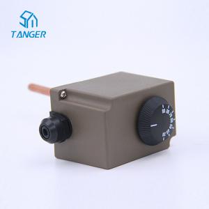 China Hot Water Immersion Cylinder Pipe Thermostat Boiler Pipe Thermostat 16A 250V on sale