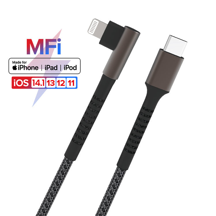 Smart C94 MFi USB C To Lightning Cable 3ft 6ft PD Fast Charging for sale