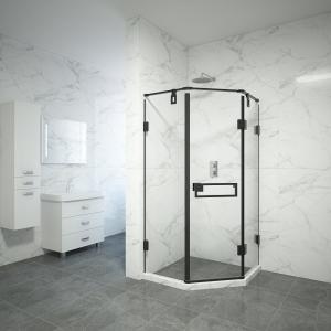 Cheap 900x900mm Diamond Shaped Corner Shower Stall wholesale