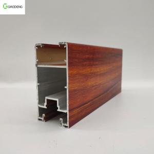 Cheap Extrusion Aluminium Profile Doors And Windows Wood Grain wholesale