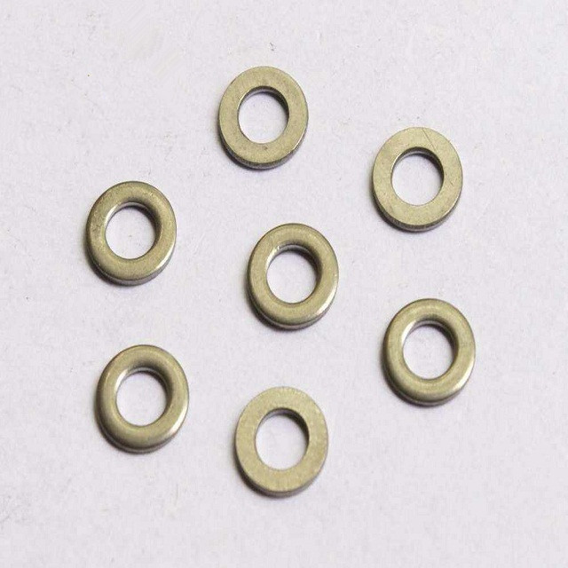 Cheap Yellow Custom Heavy Duty Flat Washers , Colored Extra Thick Flat Washers wholesale