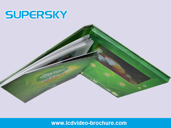 Cheap Multi Language Rechargeable LCD Video Brochure High - Definition with HiFI Speaker wholesale