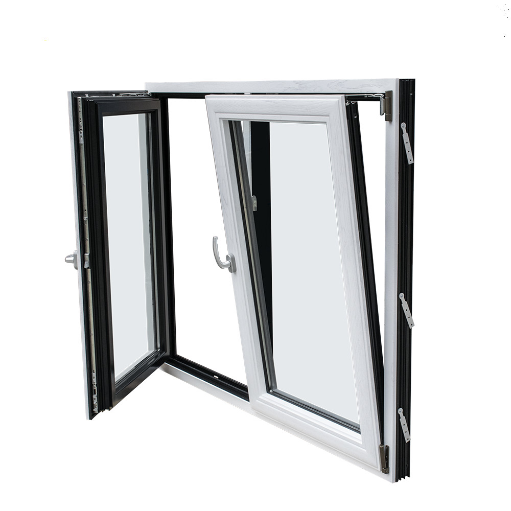 Cheap Double Glass Aluminium Tilt And Turn Windows , Inswing Casement Window wholesale