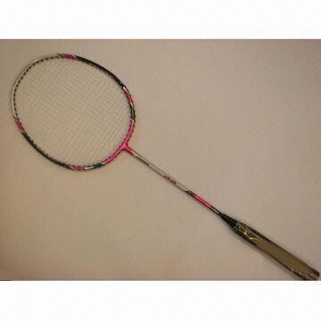 China Aluminum/Graphite Badminton Racket without T-joint, Available in 665mm Length on sale