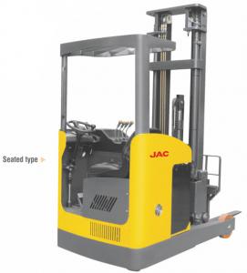 Cheap Seated Type 1 Ton Electric Reach Fork Truck Counterbalanced For Warehouses wholesale