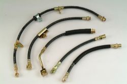 dot fmvss106 sae j1401 standard approved 1/8 size rubber hydraulic brake hose