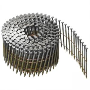 Cheap Wire Coil Ring Shank Coil Nails Full Round Head Available 15 Degree 1 - 3/4" × 0.092'' wholesale