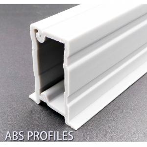 China OEM Non Toxic ABS Plastic Extrusion Profiles for Electrical Appliances on sale
