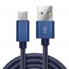 Jeans Stitched USB Cable, USB A to Lightning Cable / Type C Cable / Micro USB Cable, Fast Charging and Data Sync Type C for sale