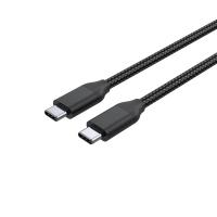 China Fast Charging USB 2.0 Type C To Type C Data Cable Nylon Braided USB Cable for sale