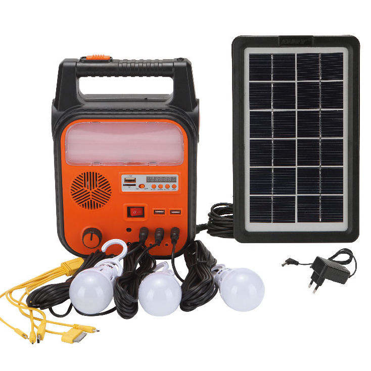 China Home Mini Solar Lighting System Kit For Outdoor And Indoor Renewable Energy on sale