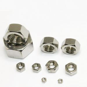 Cheap Standard 1 Inch Machine Screw Nut , Steel Lock Nut For Industrial Applications wholesale