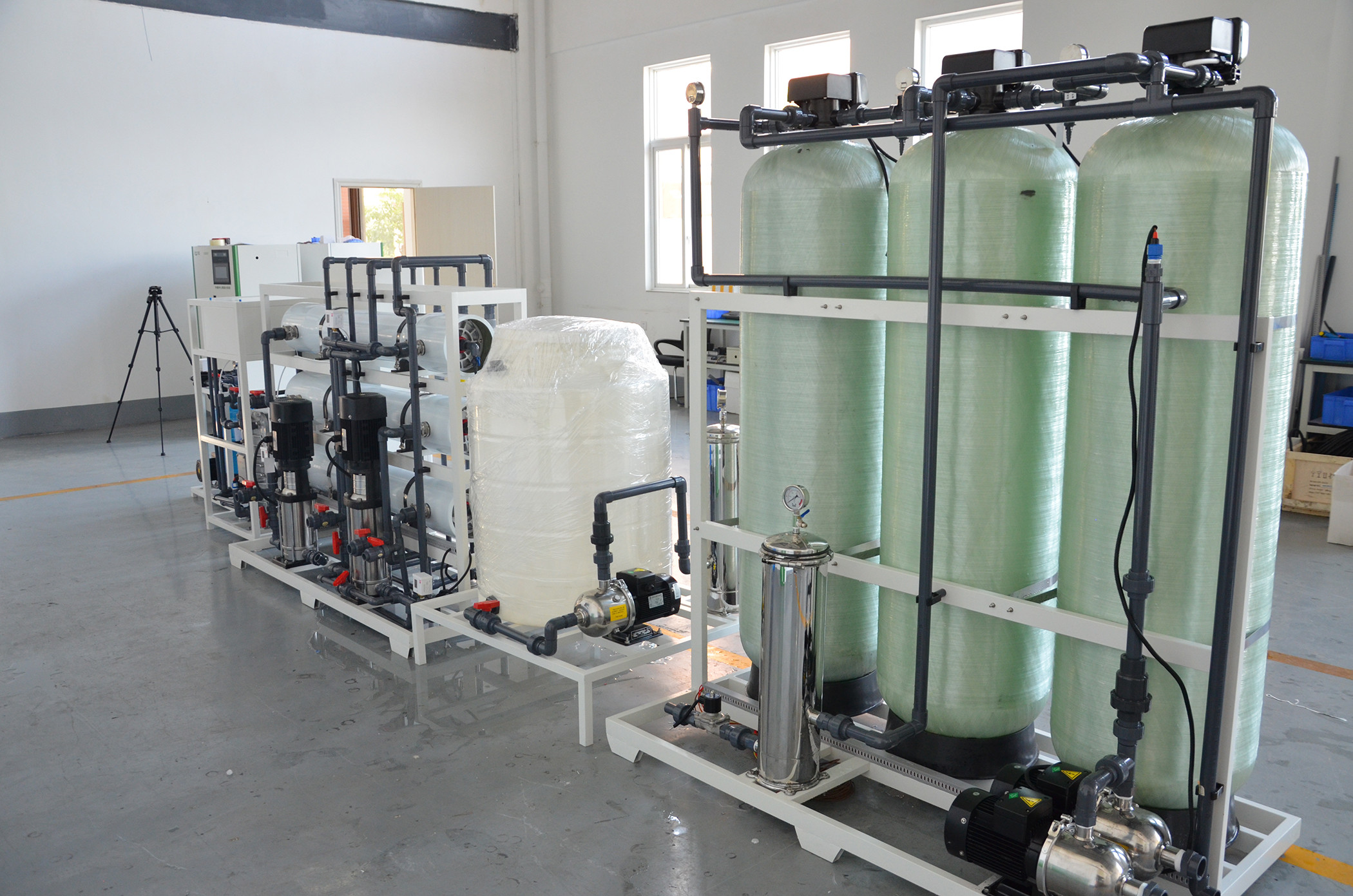 Cheap 2000LPH EDI System RO Water Purification Equipment UV Sterilization wholesale