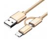 10Ft Multifunctional USB Cable 2 In 1 Data Sync Cable for sale