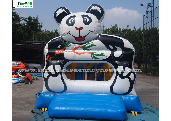 Indoor Panda Inflatable Bounce Houses Mini Jumping Castles for Rent