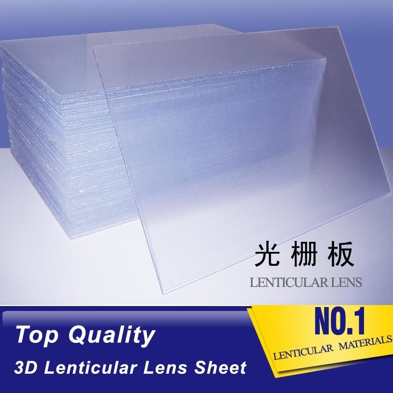 Cheap 2021 hot sale 20 LPI lens sheet lenticular  for making flip lenticular effect by injekt printer or desktop printer wholesale