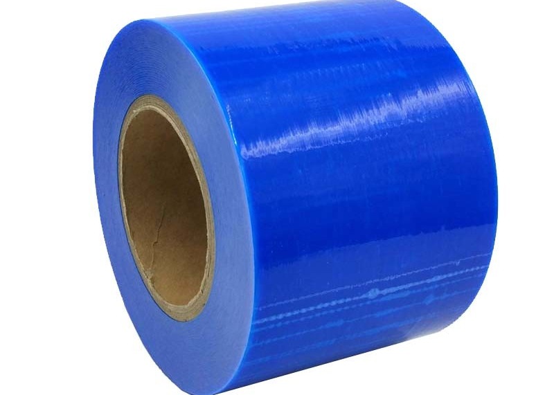 Transparent Blue 50Mic 70Mic Window Glass Protection Film Weathering Resistance for sale