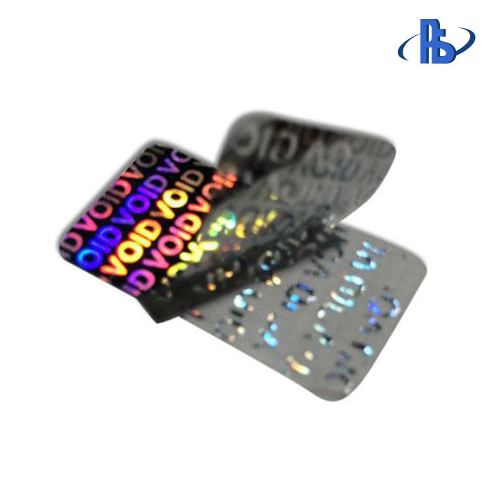 Cheap 3D Holographic Security Labels , Color Changing VOID Hologram Sticker wholesale