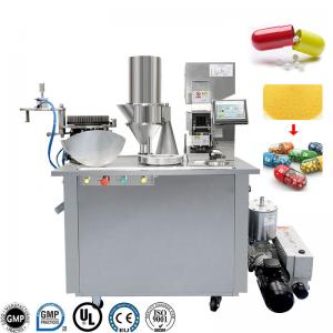 China Empty Hard Gelatin Capsule Filling Machine Dust Extraction Pneumatic Closing on sale