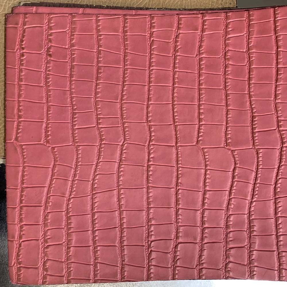 Cheap TGKELL Thickness 3mm Full Grain Leather Fabric Sheet Bovine Split Finished wholesale