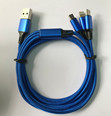 3 In 1 Universal Usb Charging Cable CE Certificate for sale