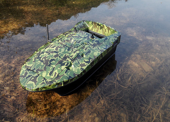 Cheap OEM / ODM Camouflage bait boat , gps autopilot bait boat rc type 2.4GHz wholesale