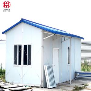 China Zontop new design small low cost fast build  ready quick concrete 20 ft 40 ft  glass containre K -type Prefab K house ho on sale
