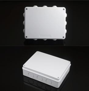 Cheap ABS Plastic Waterproof Adaptable Junction Box With Knockouts Entry Holes 255x200x80mm wholesale