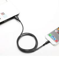 China ROHS USB Lightning Charging Cable 480Mbps Apple Braided Lightning Cable for sale