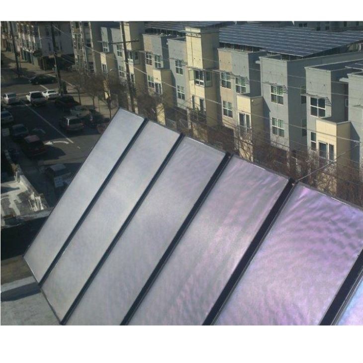 China 4mm 3.2mm Tempered Safety Glass For Solar Water Heater for sale