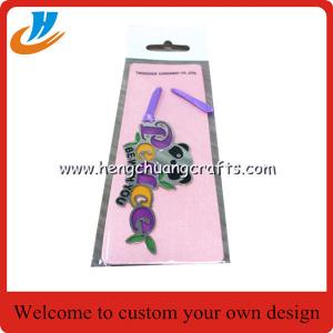 Cheap Etch process stainless steel bookmark with custom design logo card wholesale