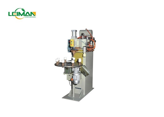 China Automobile Diesel 100KVA Oil Filter Manufacturing Machine Convex Spot Welding on sale