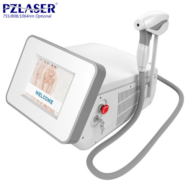Cheap Intelligent Medical Full Body Laser Hair Removal Machine 14 * 14mm Spot Size wholesale