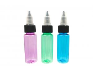 Cheap Multi Colors Plastic Squeeze Dropper Bottles Purple Green With Tip Cover wholesale
