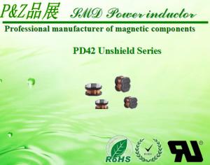 Cheap PD42 Series 2.2μH~270μH SMD Unshield Power Inductors Round Size wholesale