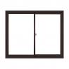 1.5mm Thickness Aluminium Sliding Windows Lightweight Thermally Insulated for sale