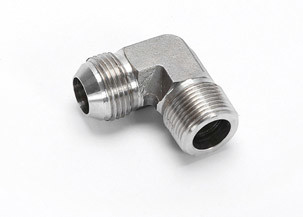 China 757 Bar Male NPT 38mm High Pressure Pipe Fittings , Stainless Steel 90 Degree Elbow on sale