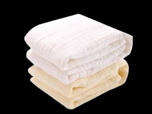 Cheap Pure Cotton Soft Newborn Baby Bath Towels Skin Friendly Customized Size wholesale