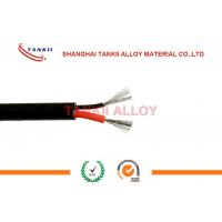 China FEP insulated Cable with Drain Wire 1.5mm , Thermocouple Cable Yellow Red Color ANSI 96.1 for sale