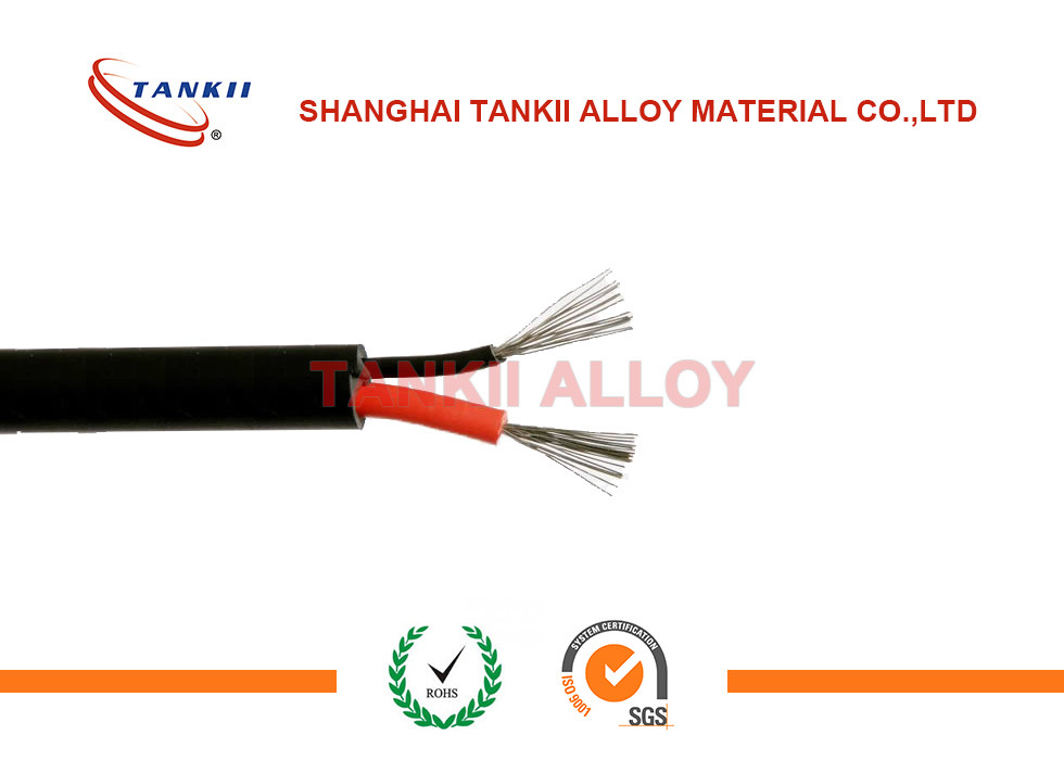 China Type K Cable with PTFE / PFA / FEP / PTFE , High Temperature Wire Cable 20AWG 24AWG Chromel and Alumel for sale