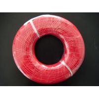 China heat resistant silicone rubber fiberglass wire 1.25mm2 for sale