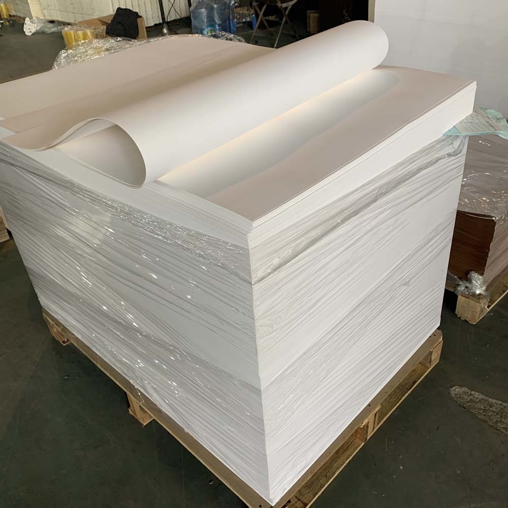 Cheap Pvc Pu Paper Packaging Material 787x1092mm 98% Plant firres Content wholesale