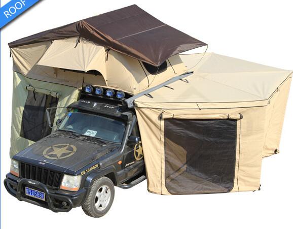 Quality 4WD accessories solar rooftop 4x4 car camping tent for sale