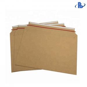 Cheap Self Sealing Paper Shipping Envelopes , Custom Printed Kraft Bubble Bags wholesale