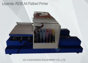 China Flatbed UV Small Format Eco Solvent Printers Professional High Accuracy on sale