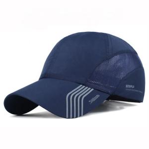 Cheap 100 % Polyester Sports Fitted Hats 6 Panel OEM &amp; ODM 56-60cm Size wholesale