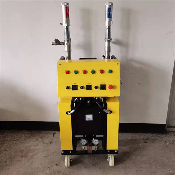 China Yellow waterproof Polyurethane Foam Machine 200-1000CPS Spray Insulation Machine on sale